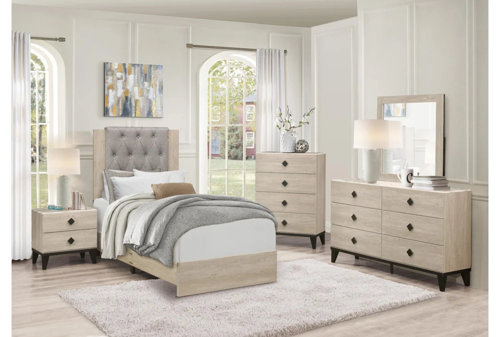 Corinne 23" 2 Drawer Nightstand - Image 8