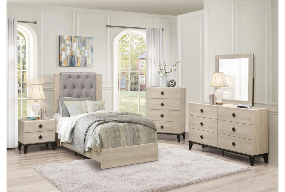 Corinne 23" 2 Drawer Nightstand - Image 9