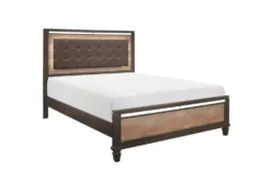 Axell King Panel Bed With Led Lighting