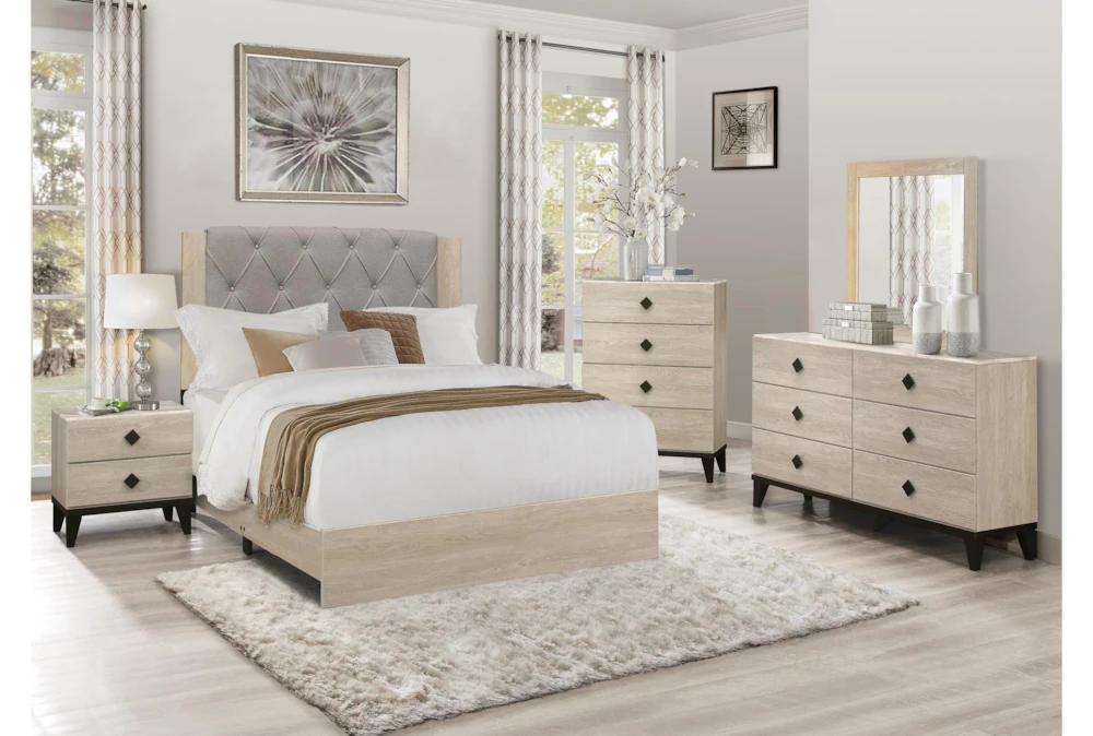 Corinne King Panel Bed - Image 5