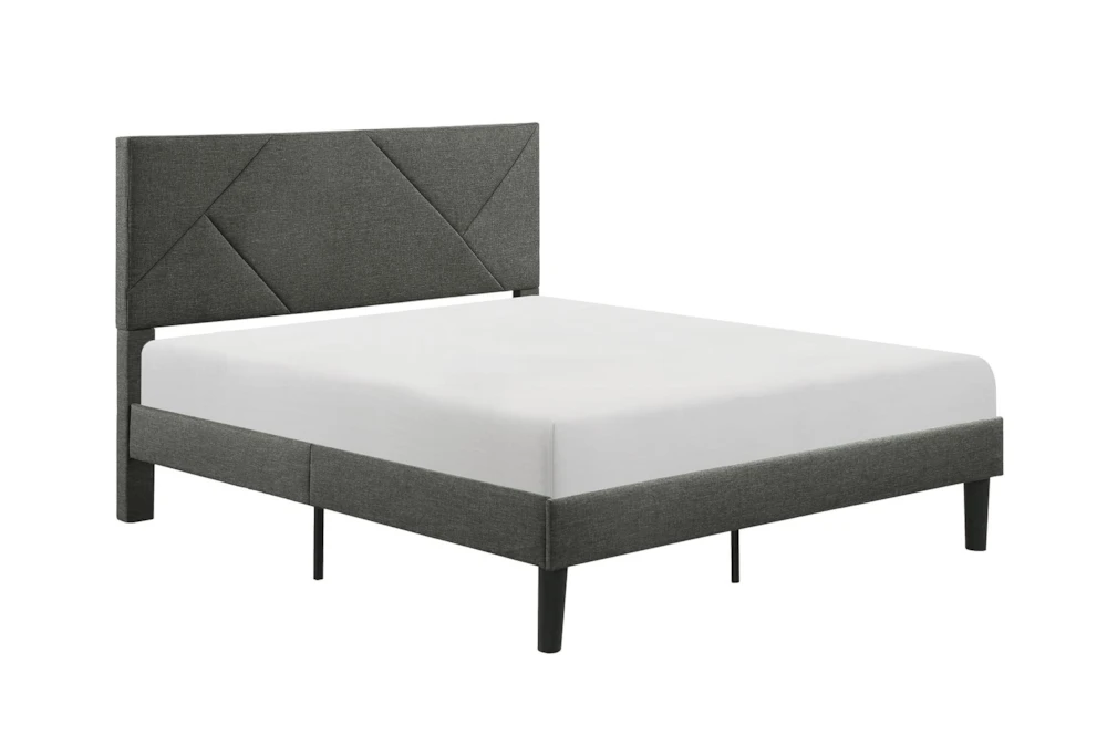 Miles Queen Upholstered Platform Bed