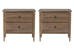 Magnolia Home Hartley 2 Drawer Nightstand By Joanna Gaines Set Of 2