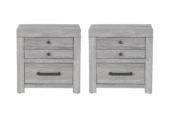 Tundy 2 Drawer Nightstand Set Of 2