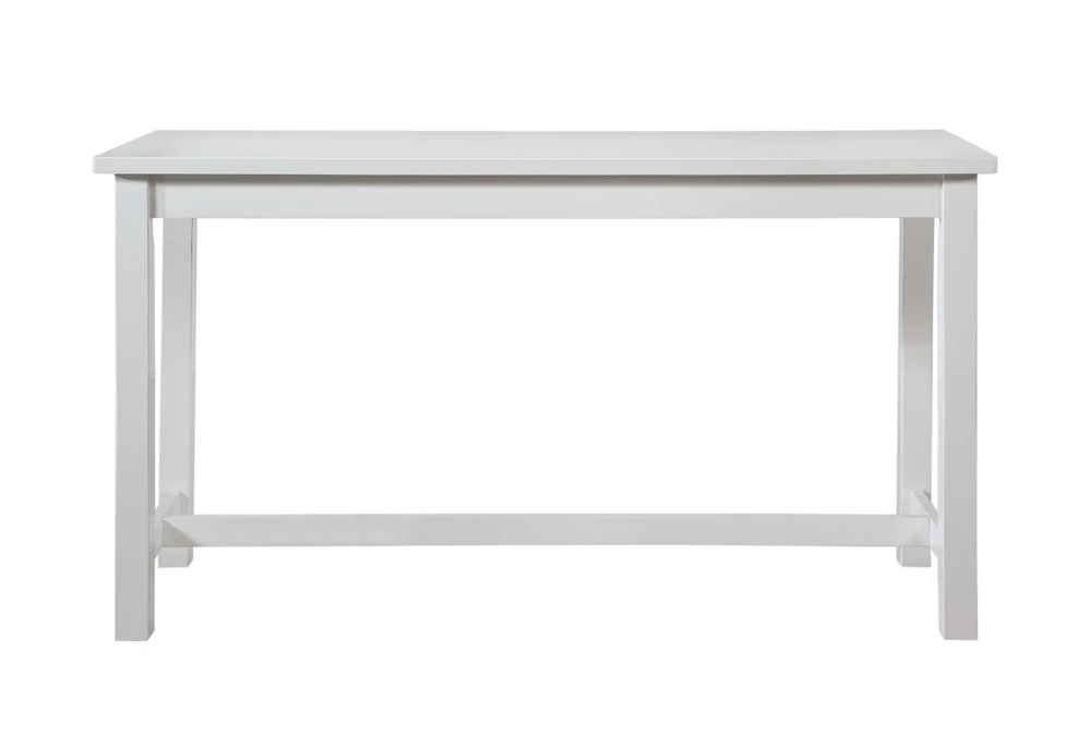 Stacy White 67" Counter Set For 3 - Image 2