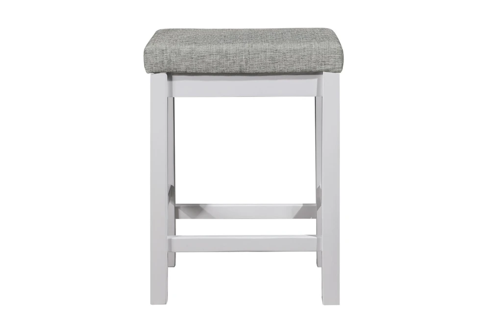 Stacy White 67" Counter Set For 3 - Image 3