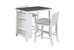 Damar Grey 37" Counter Set For 4