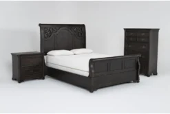 Remi Queen Sleigh 3 Piece Bedroom Set