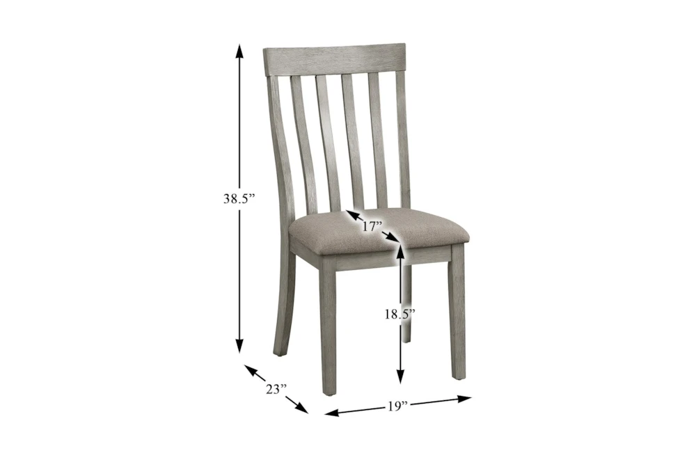 Gilman Grey Dining Side Chair Set Of 2 - Image 4