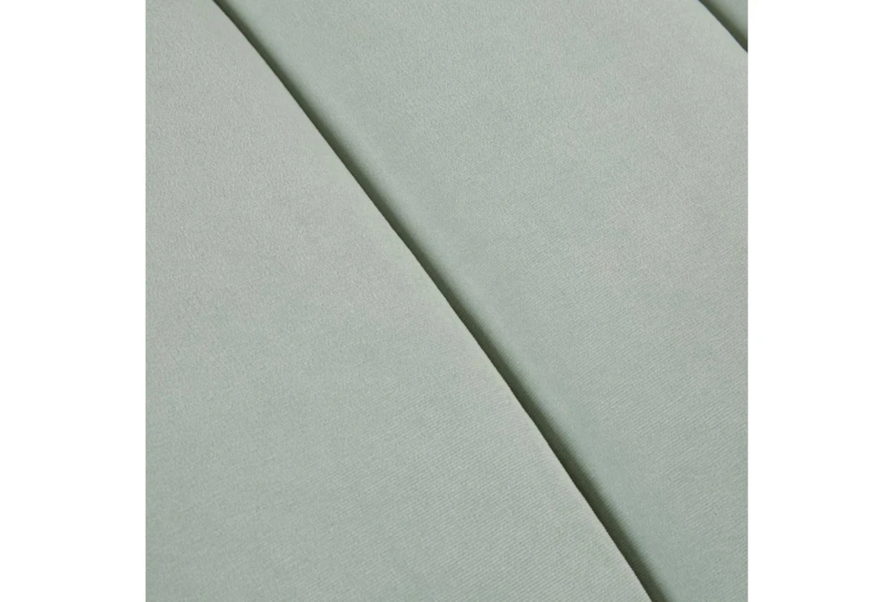 48" Seafoam Upholstered Modern Accent Bench - Image 8