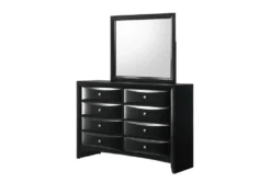 Faron Black Dresser/Mirror