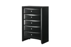 Faron Black Chest Of Drawers