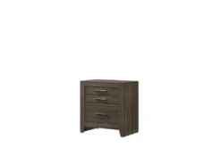Marlee Brown 25" 2 Drawer Nightstand