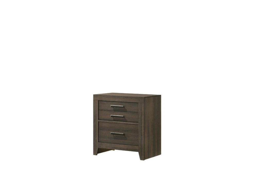 Marlee Brown 25" 2 Drawer Nightstand