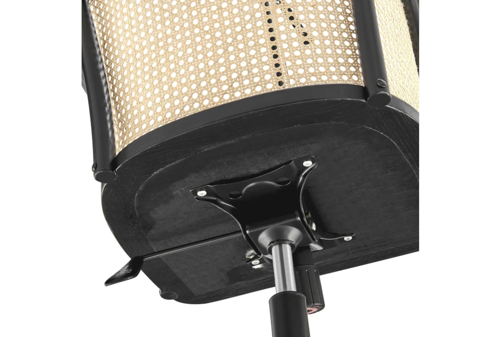 Hedda Office Chair With Beige Velvet Seat - Image 8