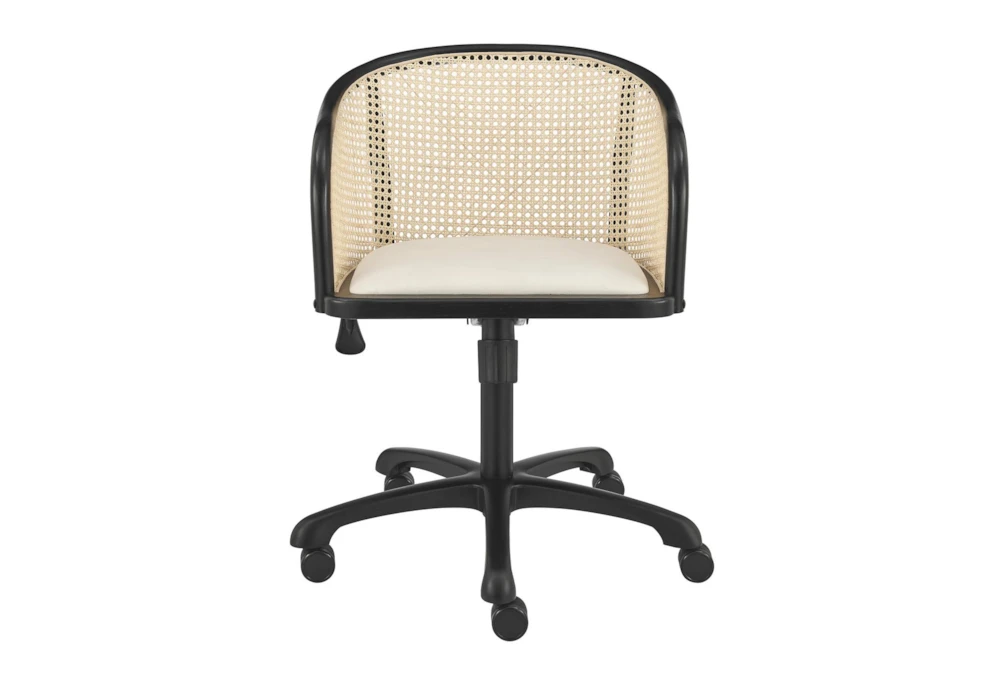 Hedda Office Chair With Beige Velvet Seat