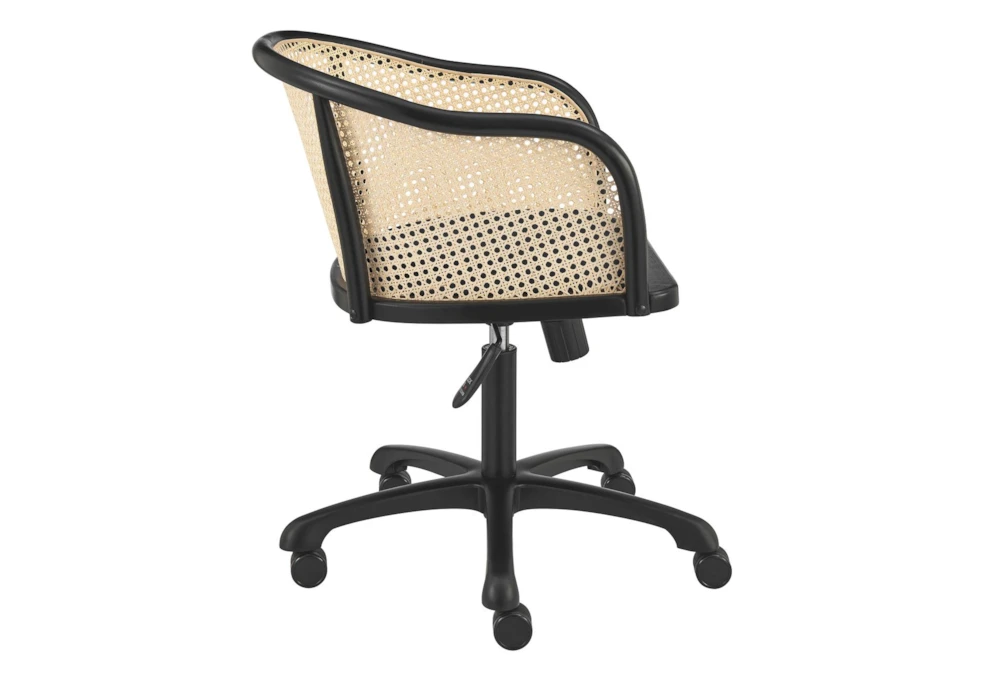 Hedda Office Chair With Black Velvet Seat - Image 3
