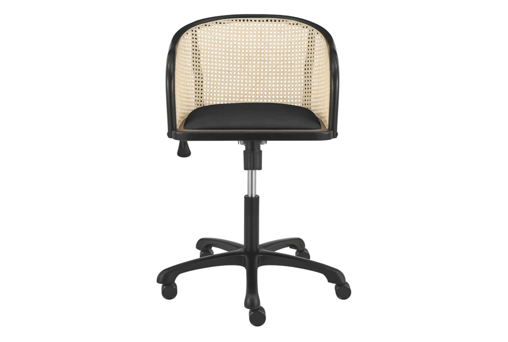 Hedda Office Chair With Black Velvet Seat - Image 6