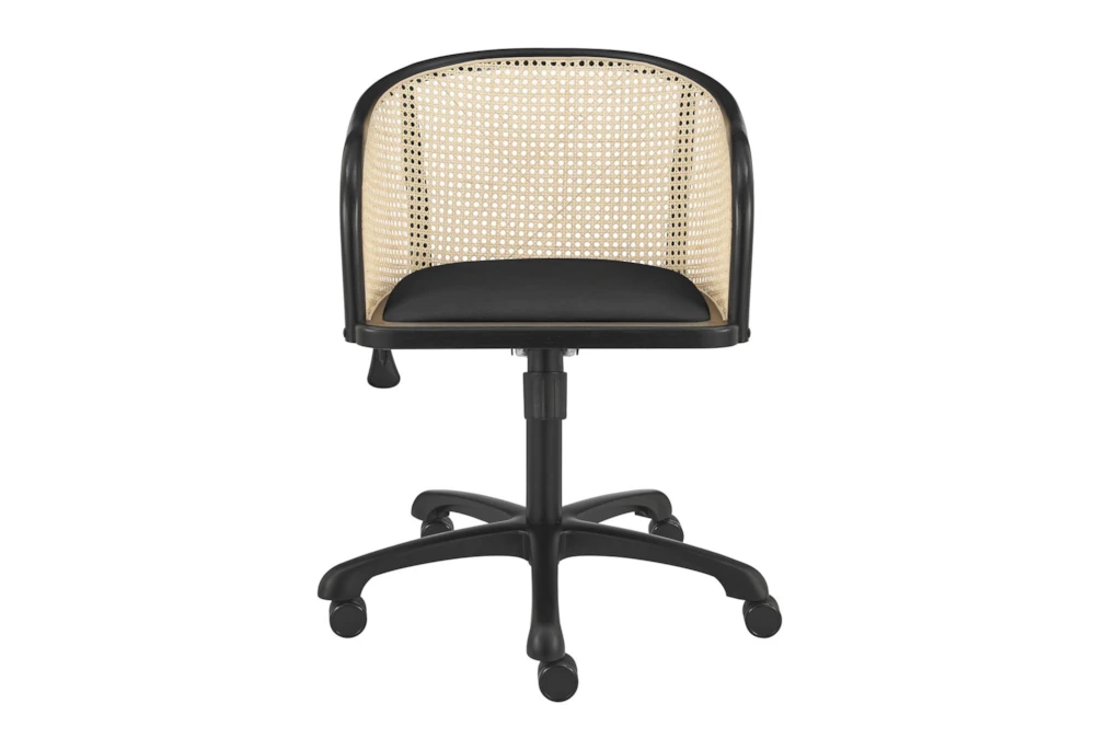 Hedda Office Chair With Black Velvet Seat