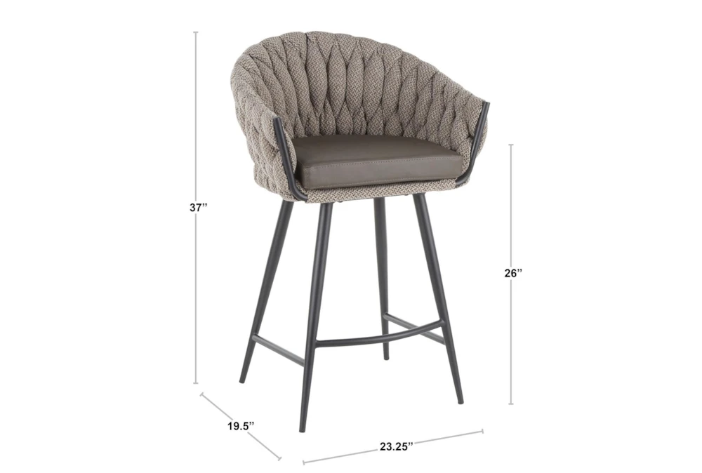 Braiden Blue Counter Stool - Image 5