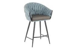 Braiden Blue Counter Stool