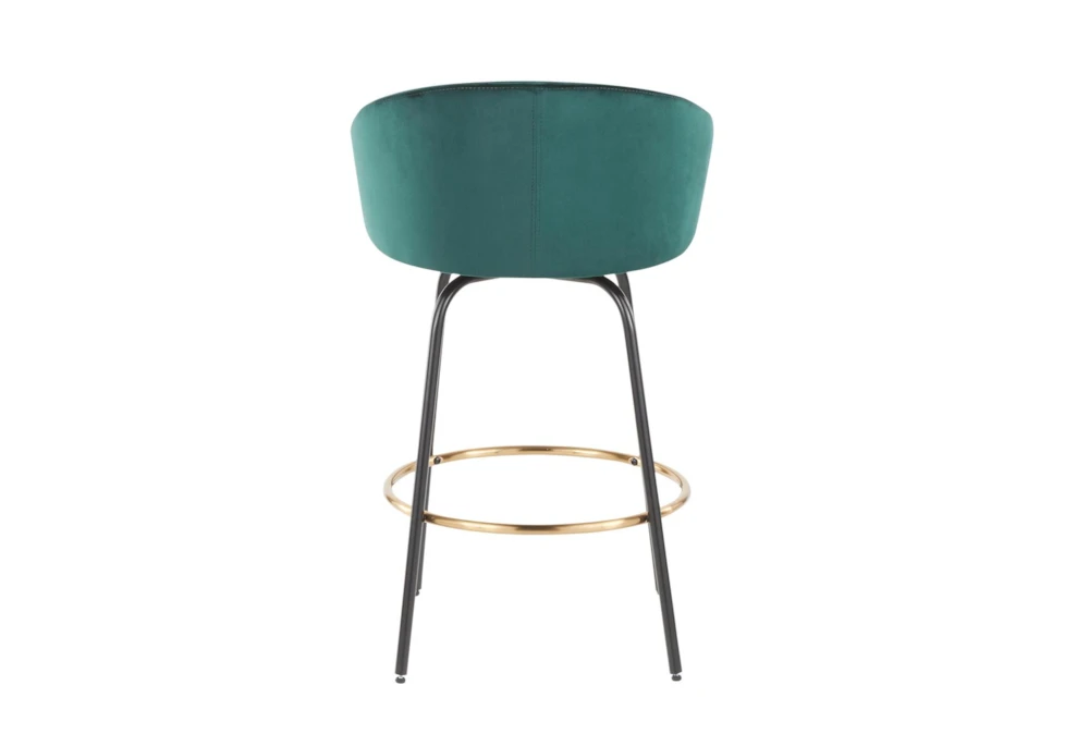 Clarity Emerald Counter Stool Set Of 2 - Image 9