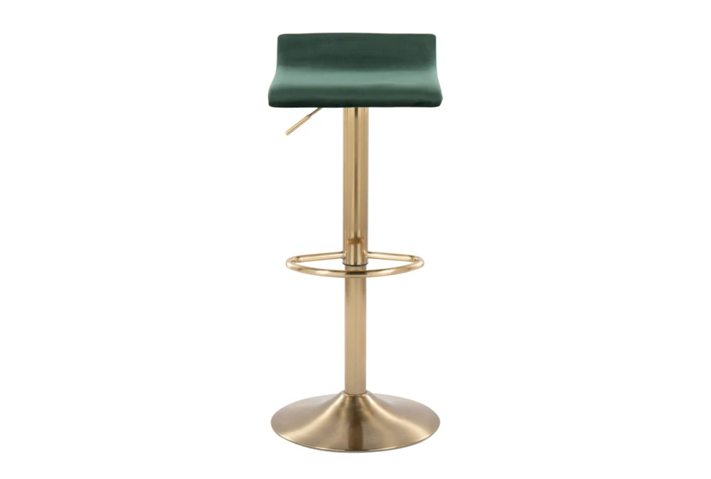 Allie Green Adjustable Height Barstool Set Of 2 - Image 3