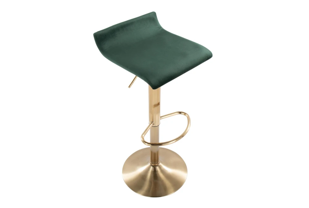 Allie Green Adjustable Height Barstool Set Of 2 - Image 5