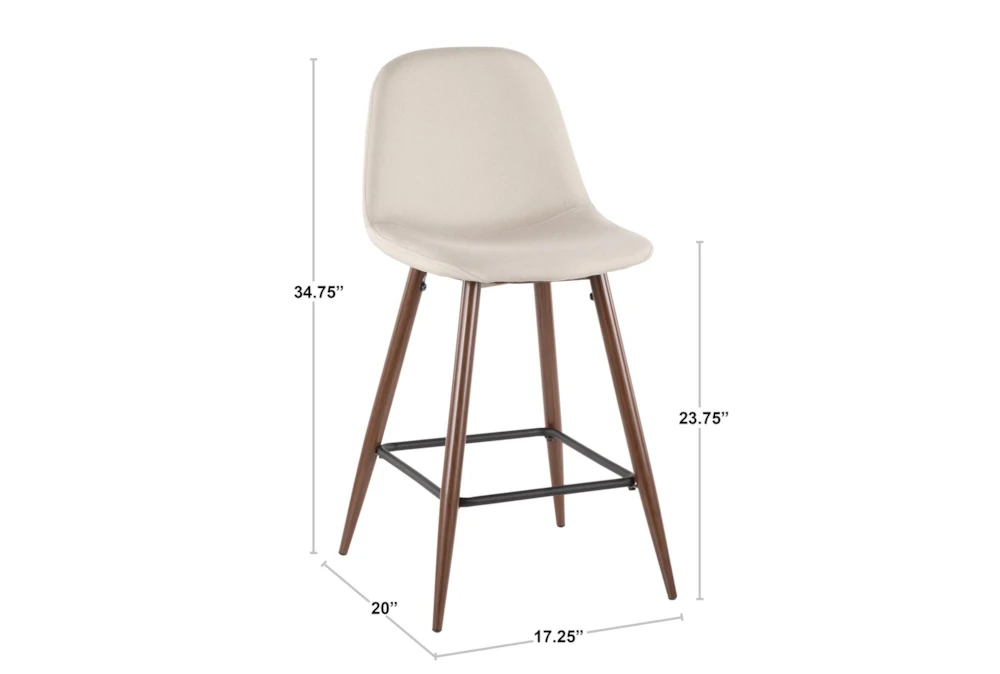 Peterson Blue Counter Stool Set Of 2 - Image 6