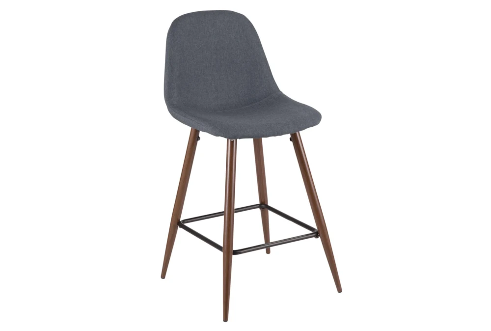 Peterson Blue Counter Stool Set Of 2 - Image 2