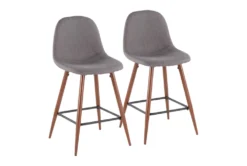 Peterson Charcoal Counter Stool Set Of 2