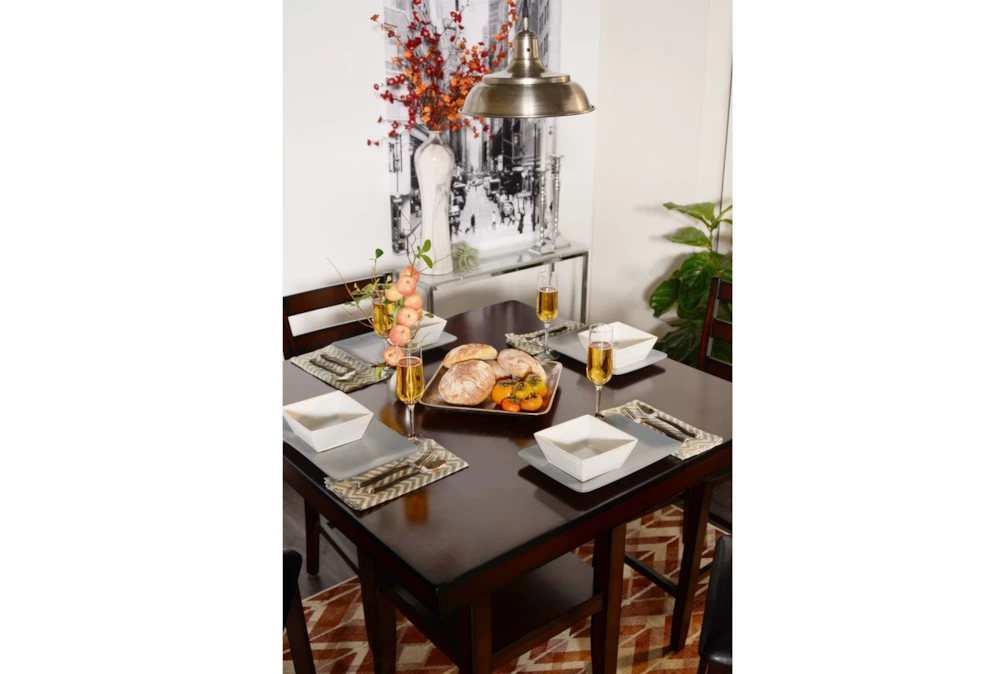 Jameson Espresso 40" Square Counter Set For 4 - Image 5