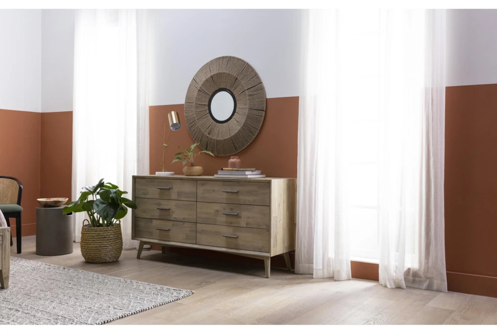 Allen 6 Drawer Dresser - Image 12