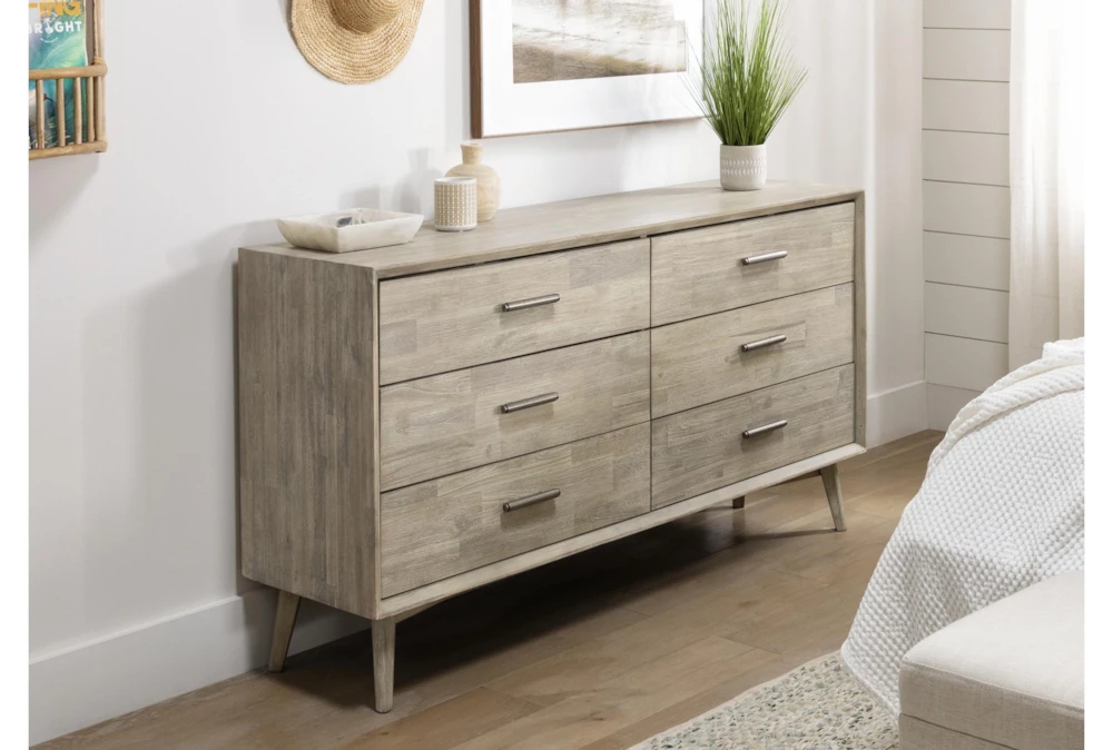 Allen 6 Drawer Dresser - Image 16