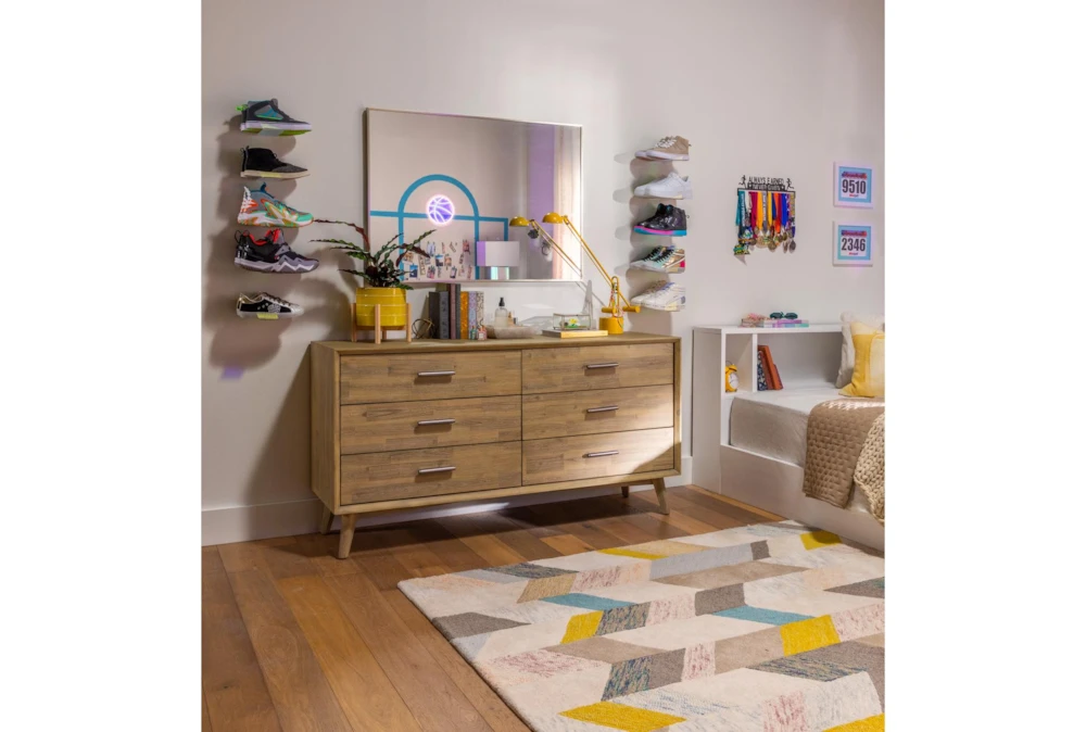 Allen 6 Drawer Dresser - Image 19