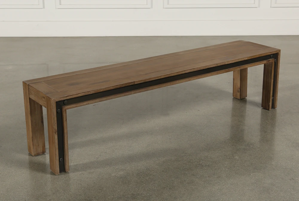 Amos 71" Dining Bench - Image 2