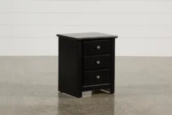 Summit Black 26" Nightstand