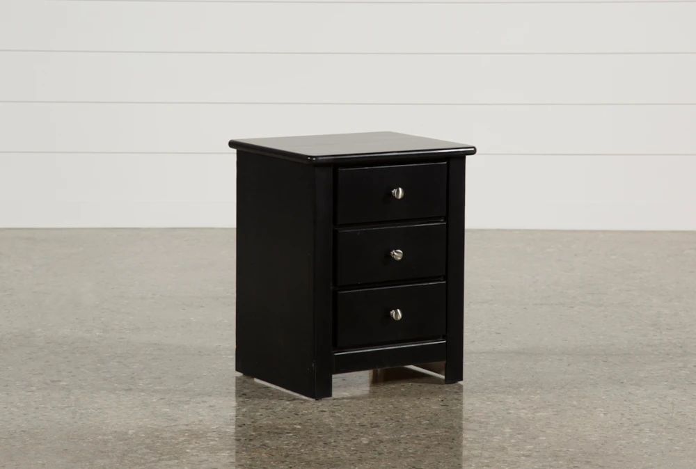 Summit Black 26" Nightstand