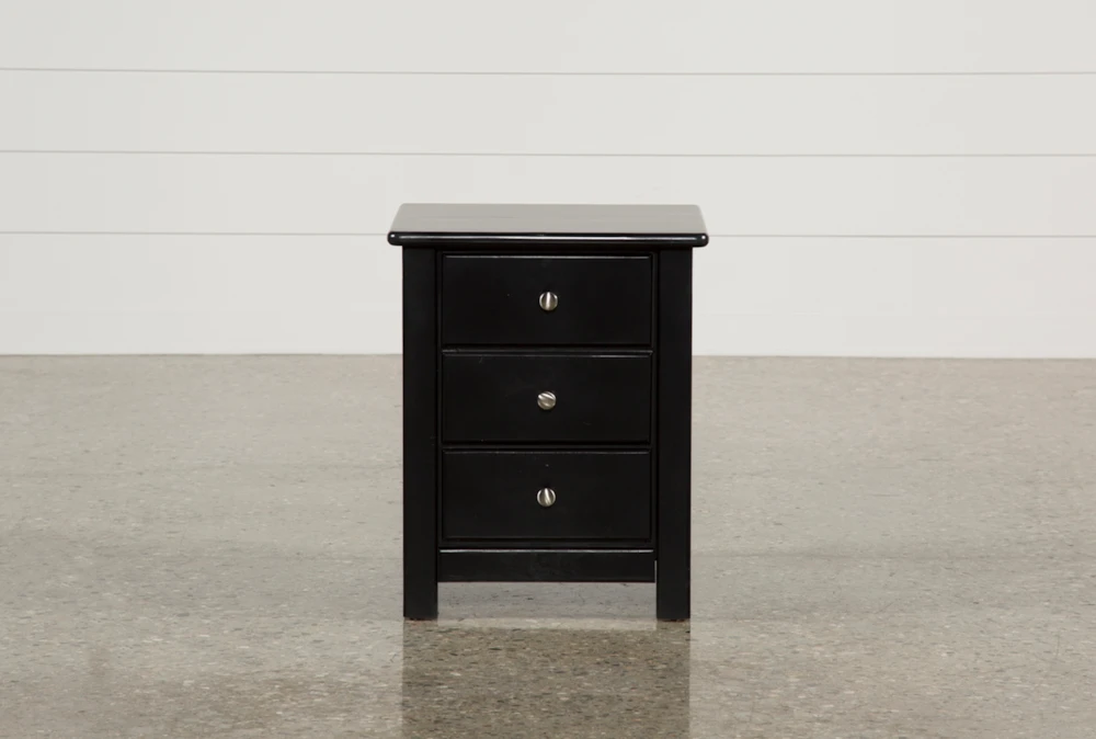 Summit Black 26" Nightstand - Image 2