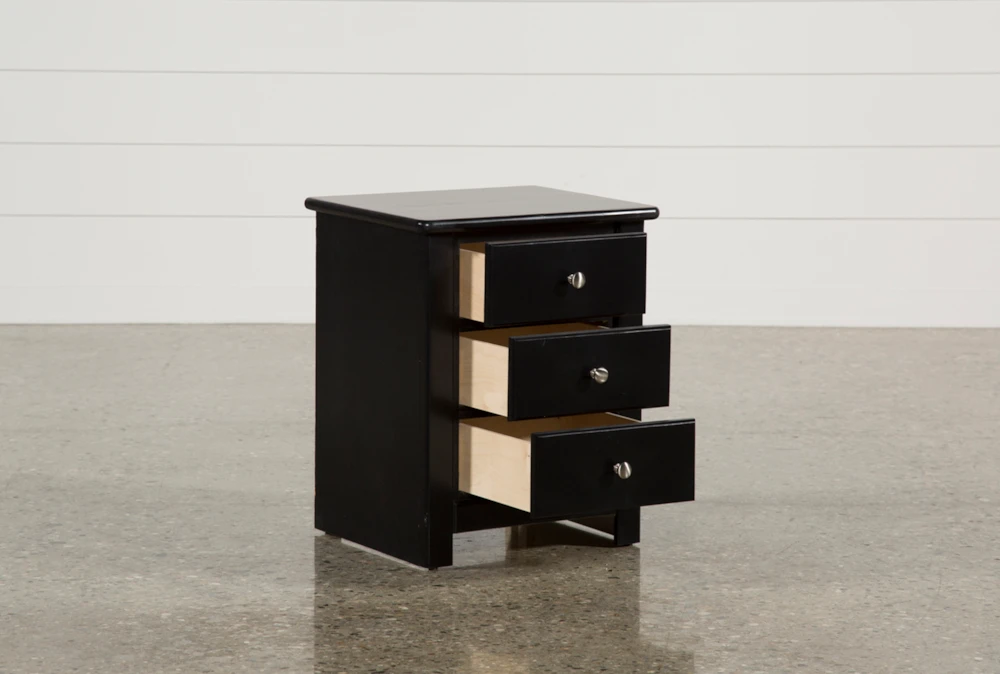 Summit Black 26" Nightstand - Image 3