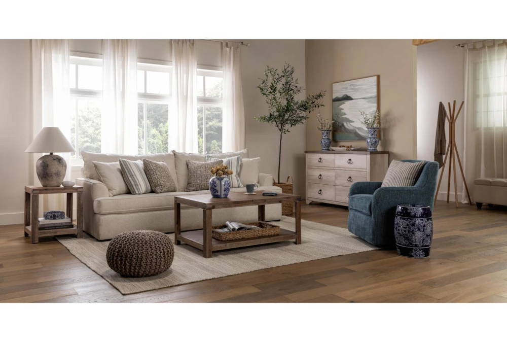 Pouf- Charcoal Jute - Image 4