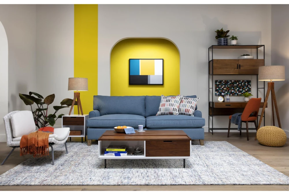 Pouf-Cabled Sunflower - Image 3