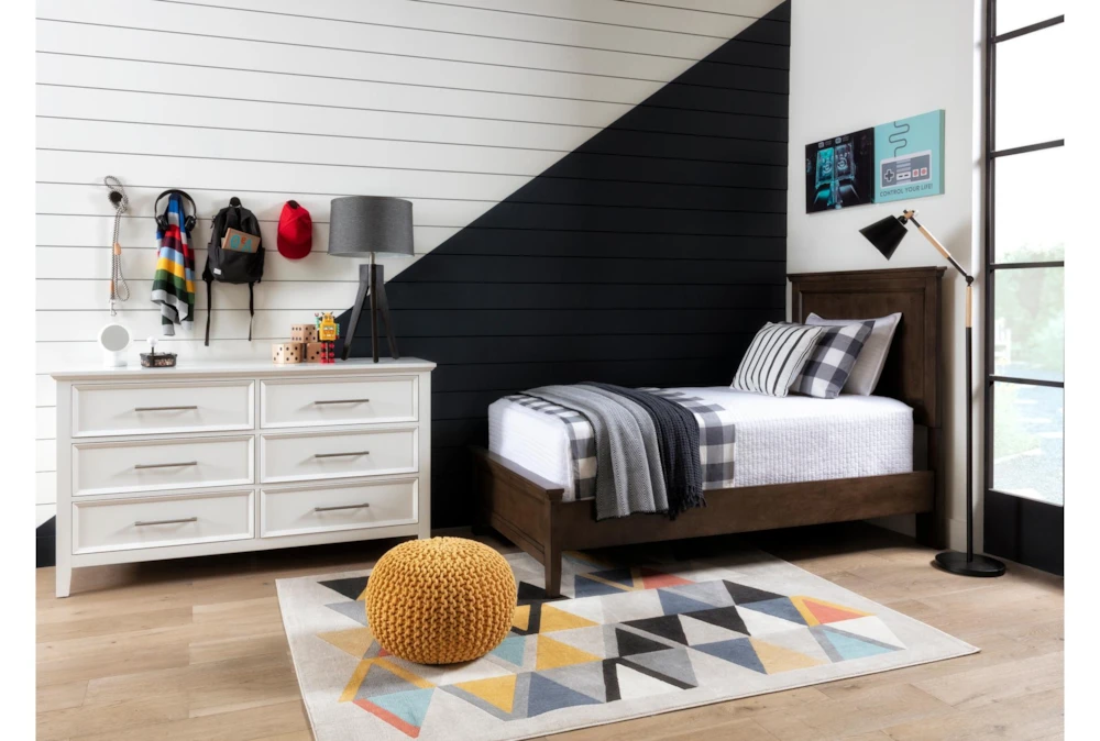 Pouf-Cabled Sunflower - Image 5