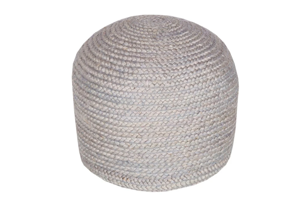 Pouf- Grey Jute