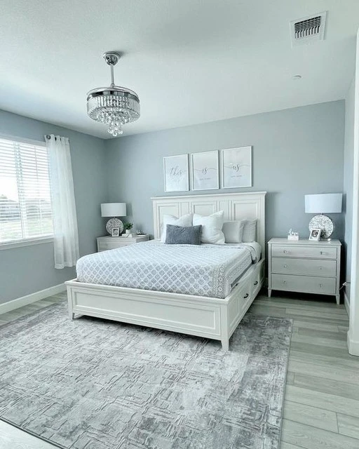 Presby White Queen Panel Bed With Storage - Image 9