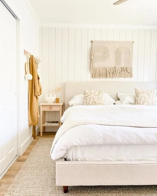 Dean Sand King Upholstered Panel Bed - Image 11