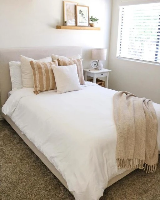 Dean Sand California King Upholstered Panel Bed - Image 12